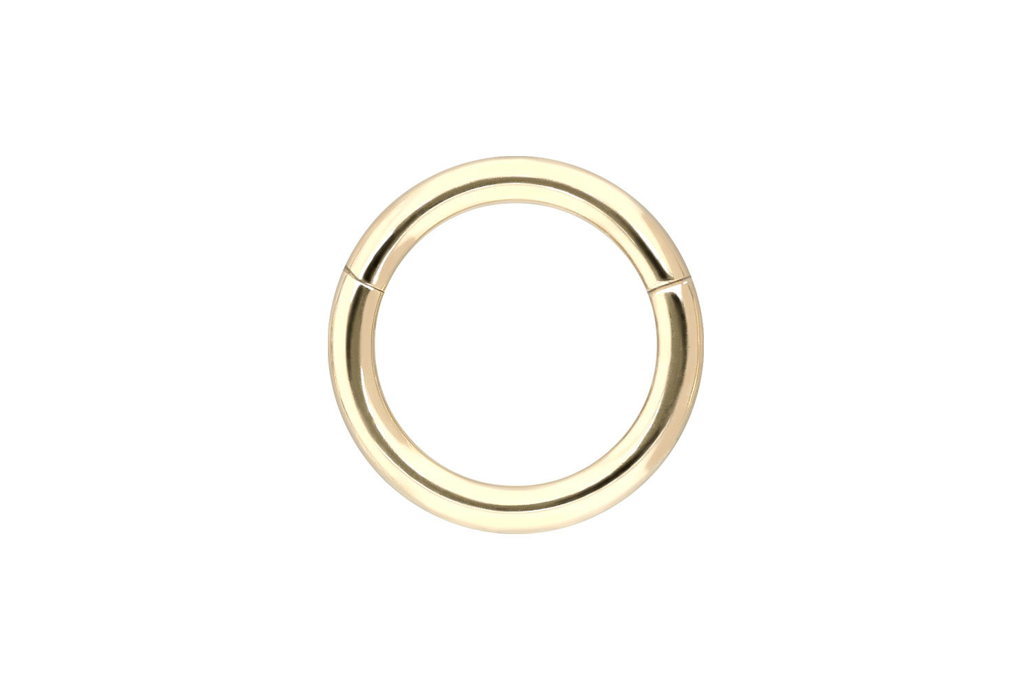 14/18 Karat Gold Segmentring Clicker Piercing